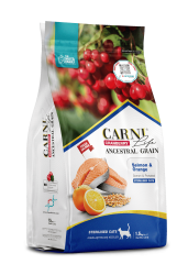 Carni Life Cranberry Ancestral Grain Sterilised Somonlu & Portakallı Kısırlaştırılmış Kedi Maması - 1