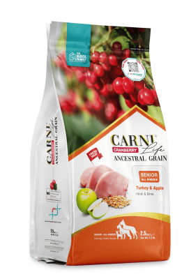 Carni Life Cranberry Ancestral Grain Adult Senior Hindi Etli & Elmalı Yetişkin Tüm Irklar Köpek Maması - 1