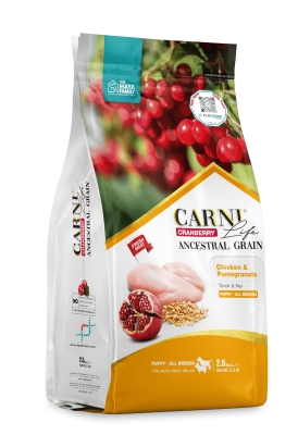 Carni Life Cranberry Ancestral Grain Puppy Tavuklu & Narlı Tüm Irklar Yavru Köpek Maması - 1