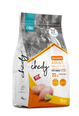 Chedy Adult Tavuk Etli Yetişkin Kedi Maması - 1