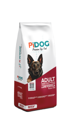 PiDog Adult Kuzu Etli Yetişkin Köpek Maması - 1